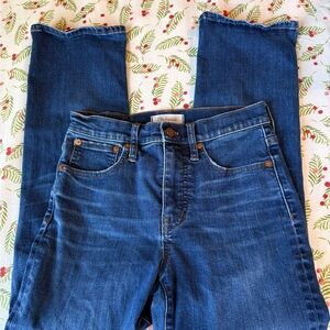 Madewell Blue Boot Cut Jeans